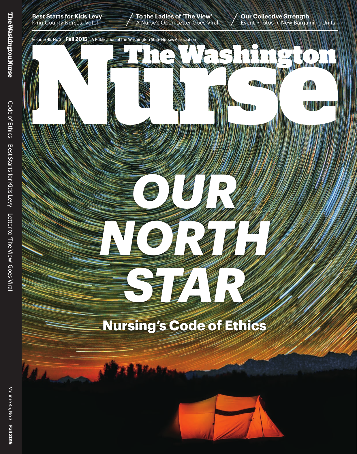 Cover of The Washington Nurse, Fall 2015