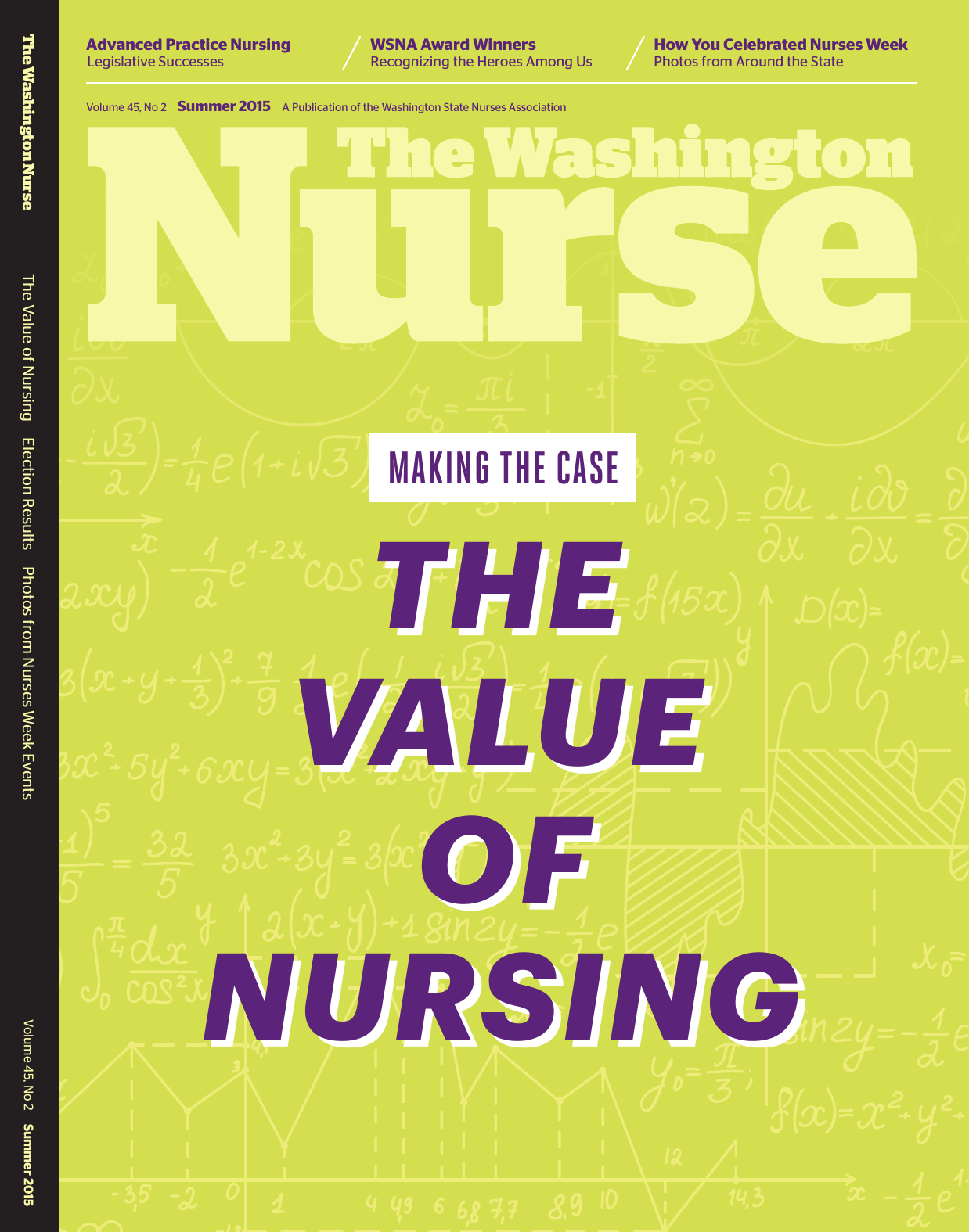Cover of The Washington Nurse, Summer 2015