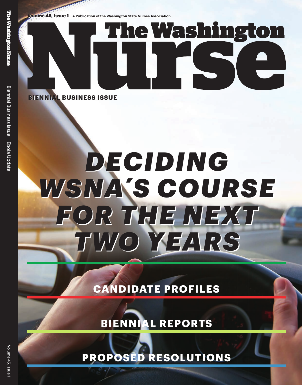 Cover of The Washington Nurse, Spring 2015