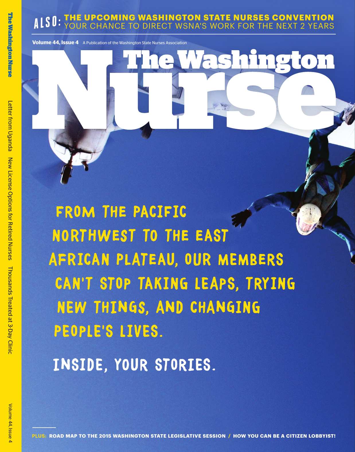 Cover of The Washington Nurse, Winter 2015
