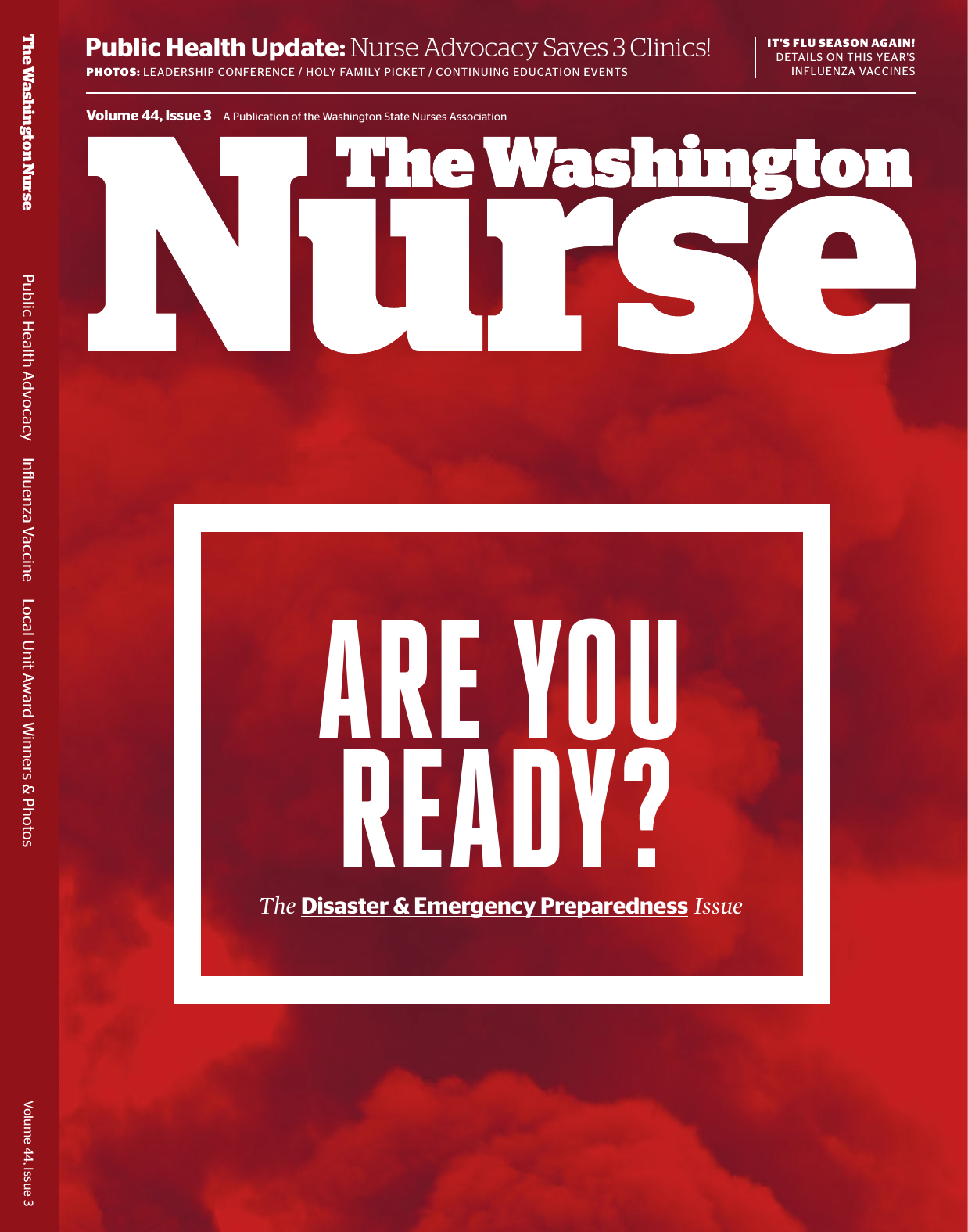 Cover of The Washington Nurse, Fall 2014