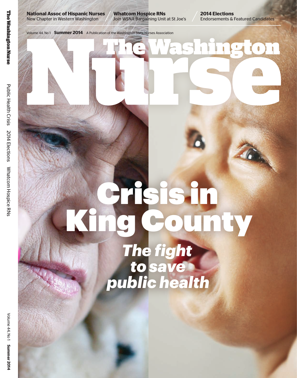 Cover of The Washington Nurse, Summer 2014
