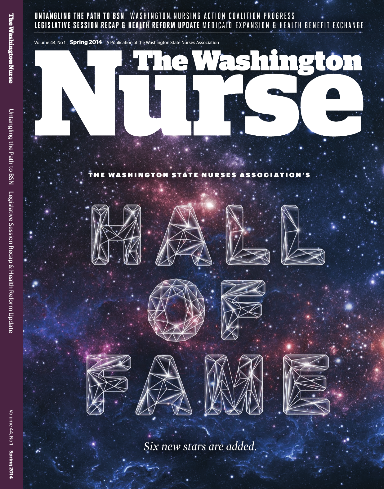 Cover of The Washington Nurse, Spring 2014