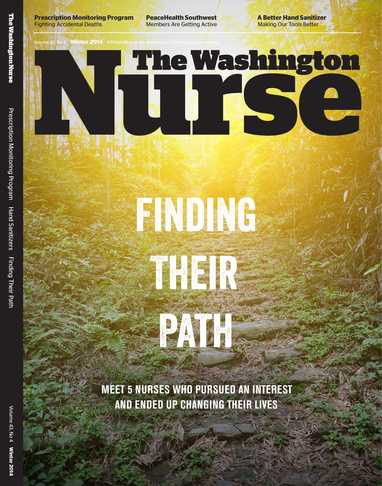 Cover of The Washington Nurse, Winter 2014