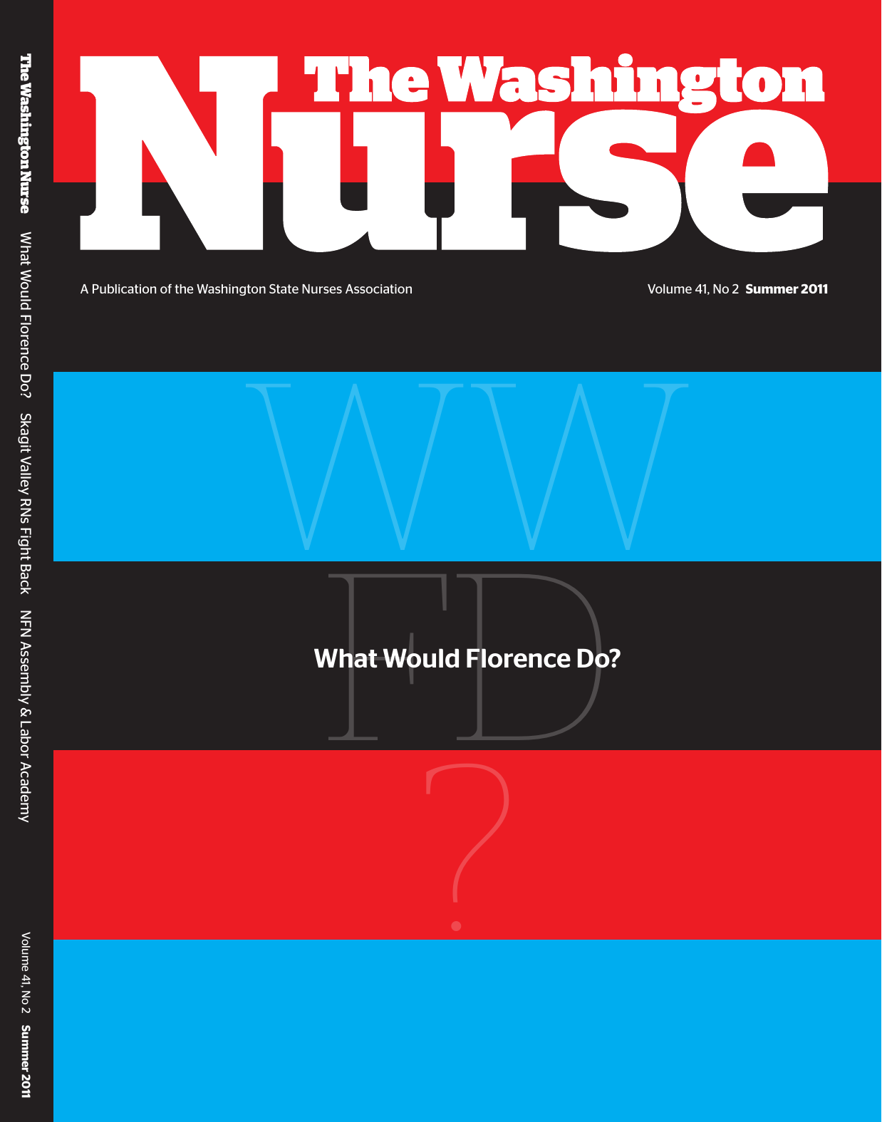 Cover of The Washington Nurse, Summer 2011