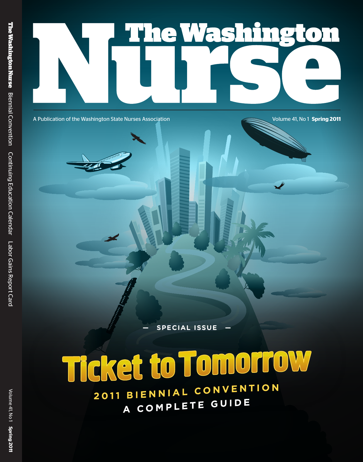 Cover of The Washington Nurse, Spring 2011