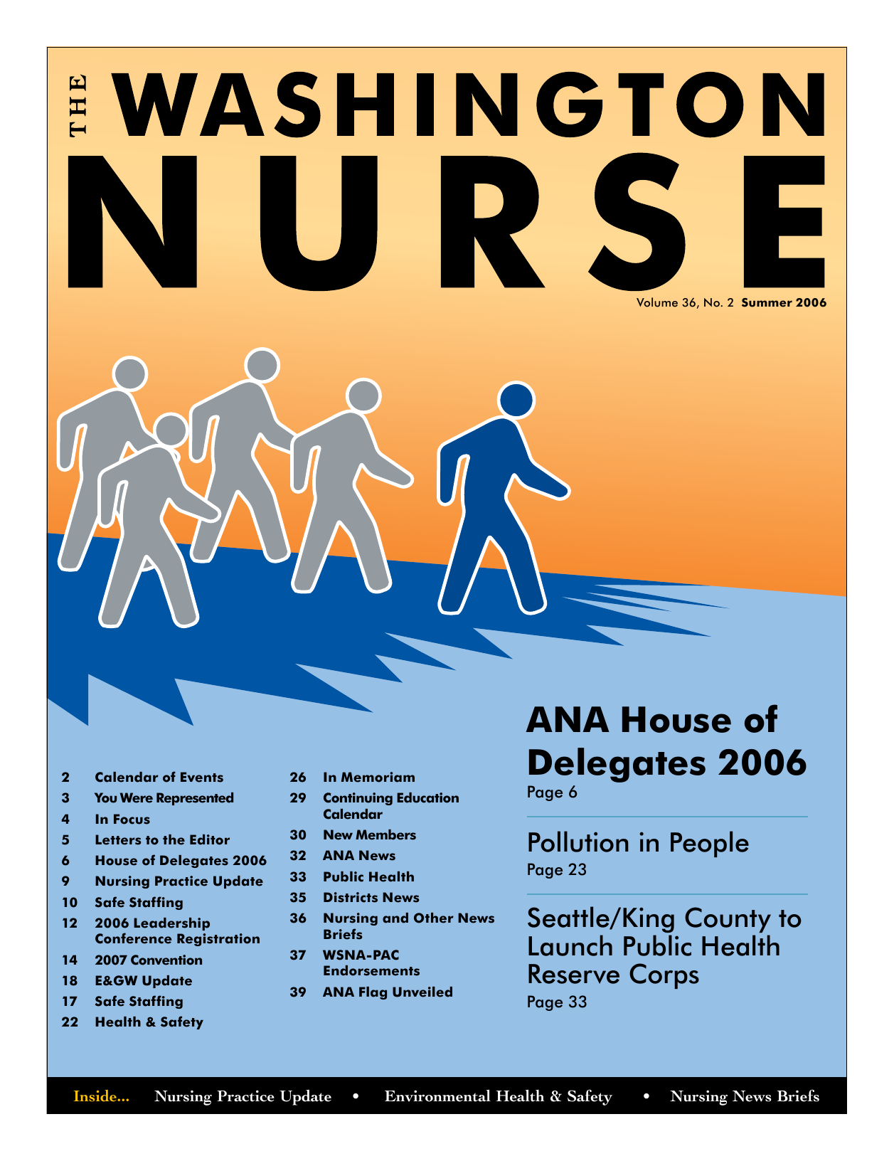 Cover of The Washington Nurse, Summer 2006