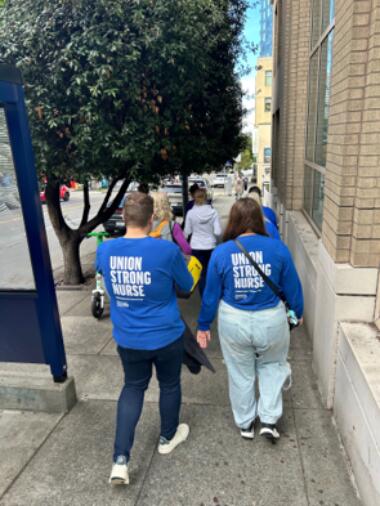 Strong nurse back