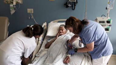 Nina With Nurses