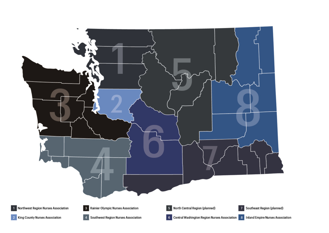 Regions map updated April 2021